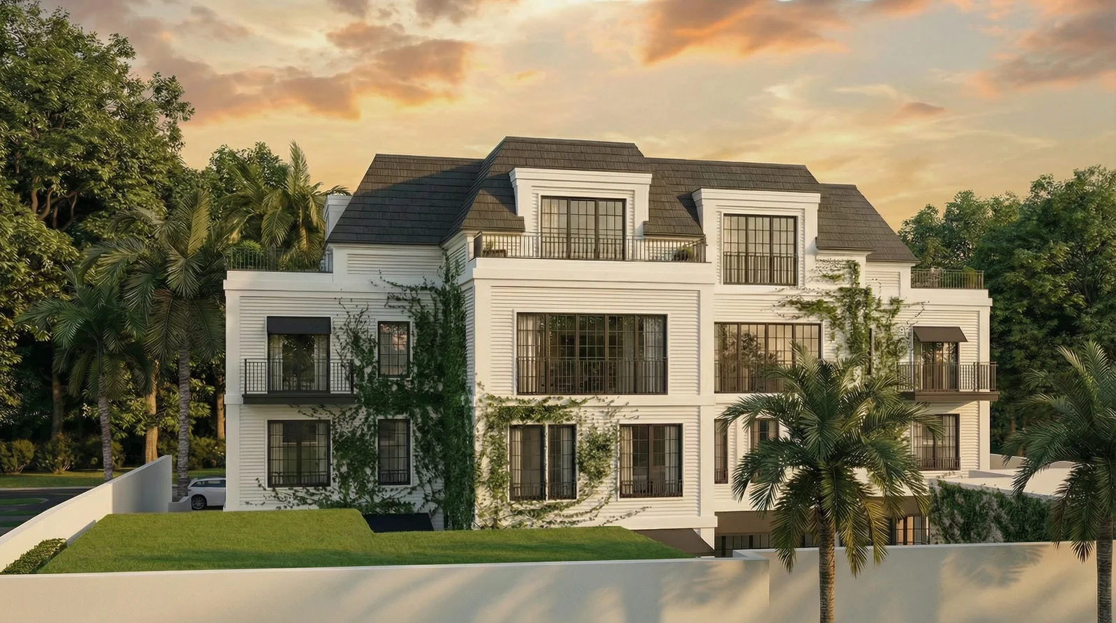 Многоквартирный дом в Сочи