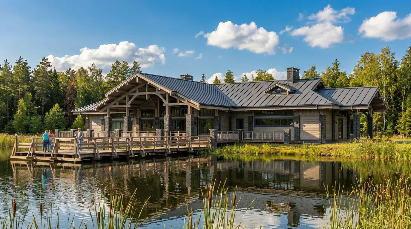 Кафе у пруда