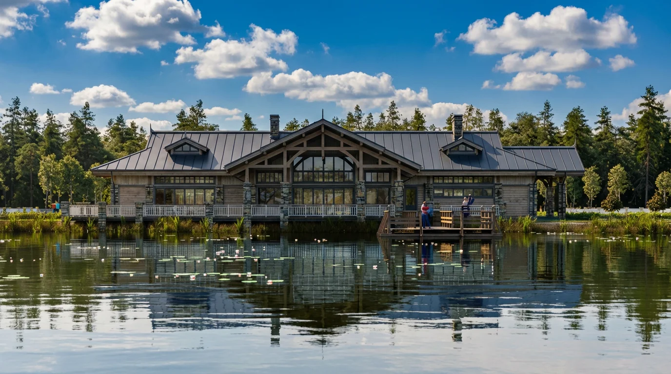 Кафе у пруда