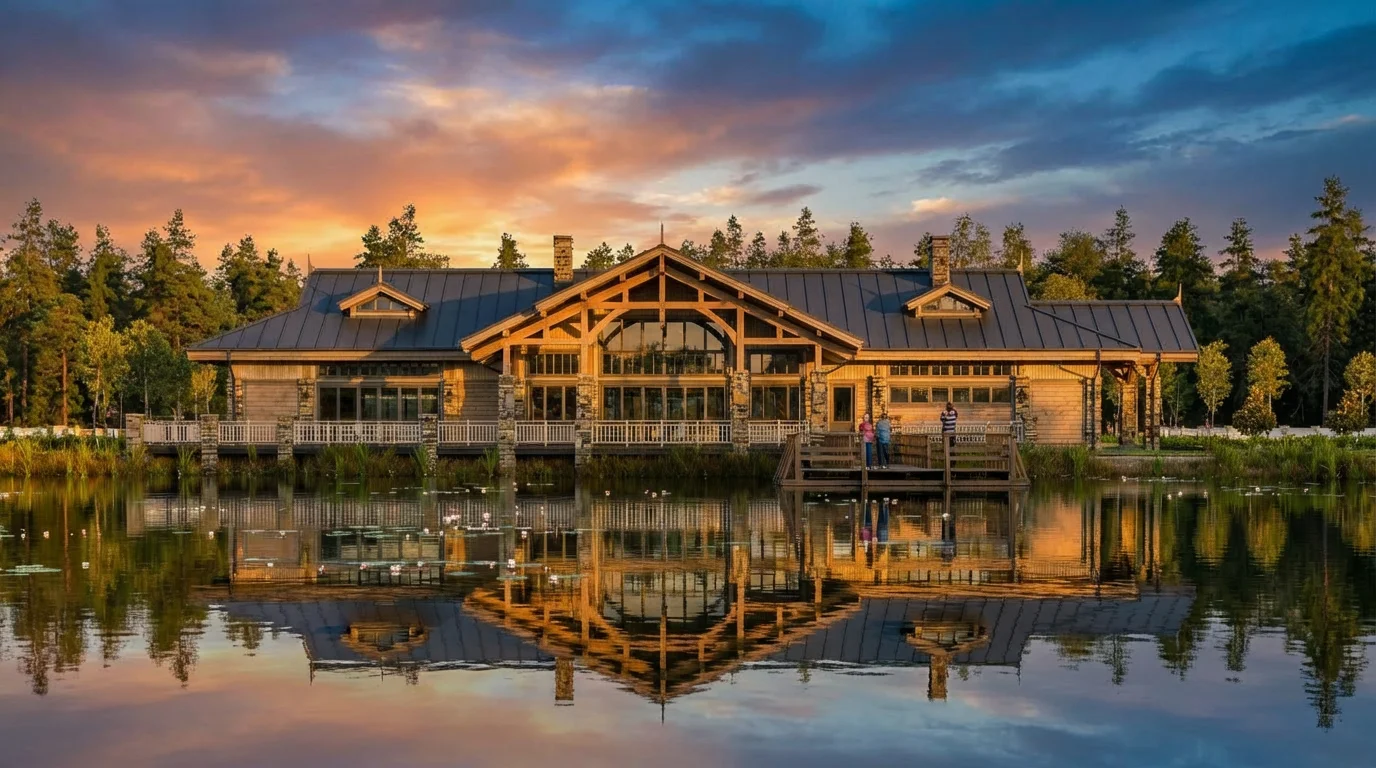 Кафе у пруда