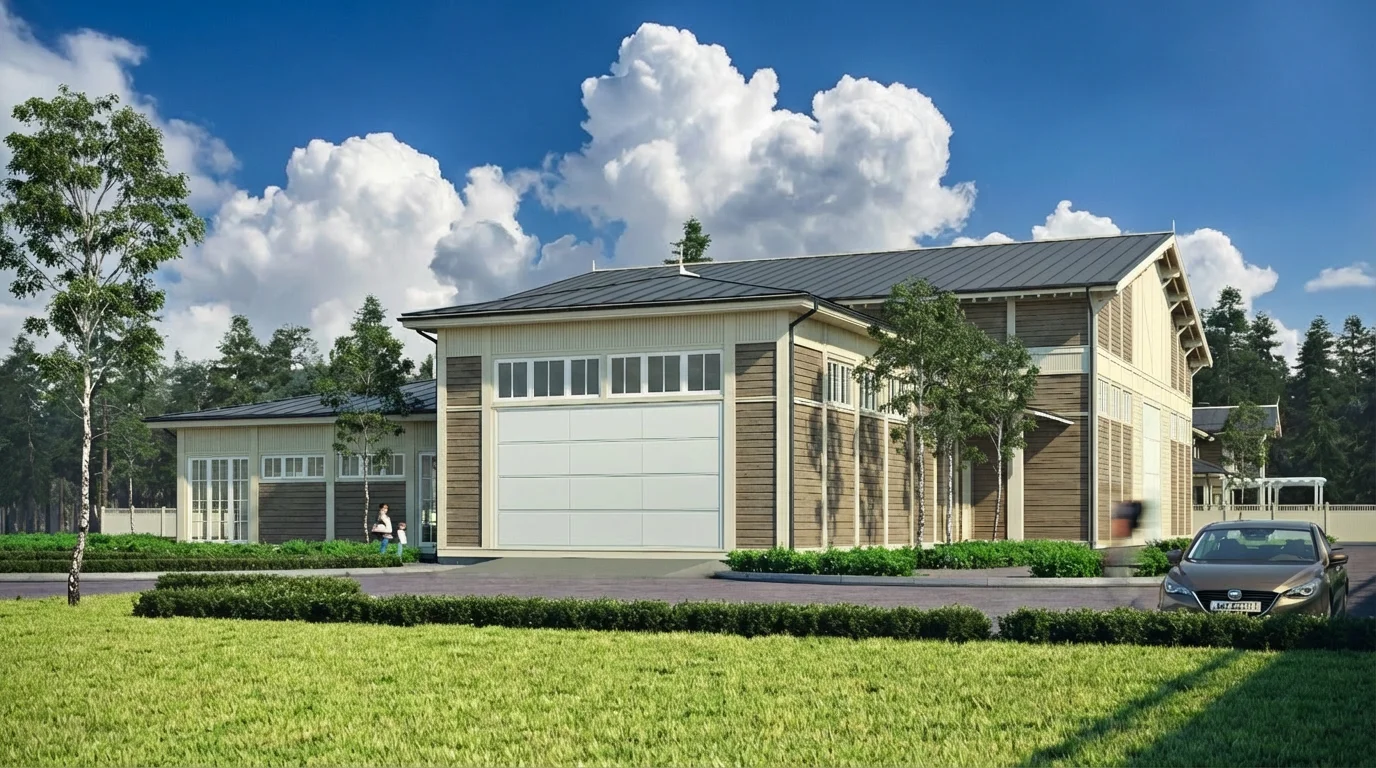 Эллинг для хранения лодок