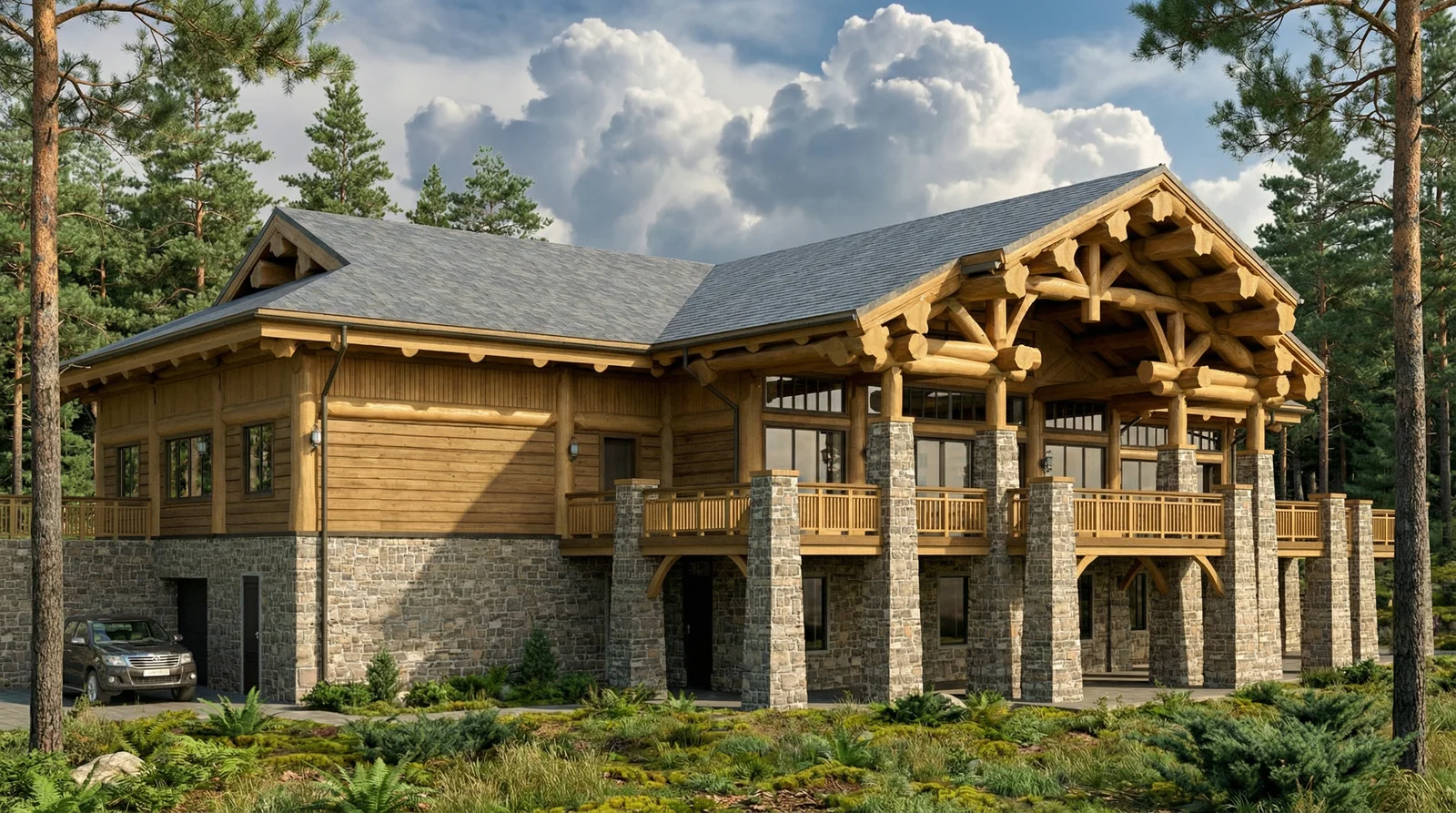 Ресторан с пивоварней в д.