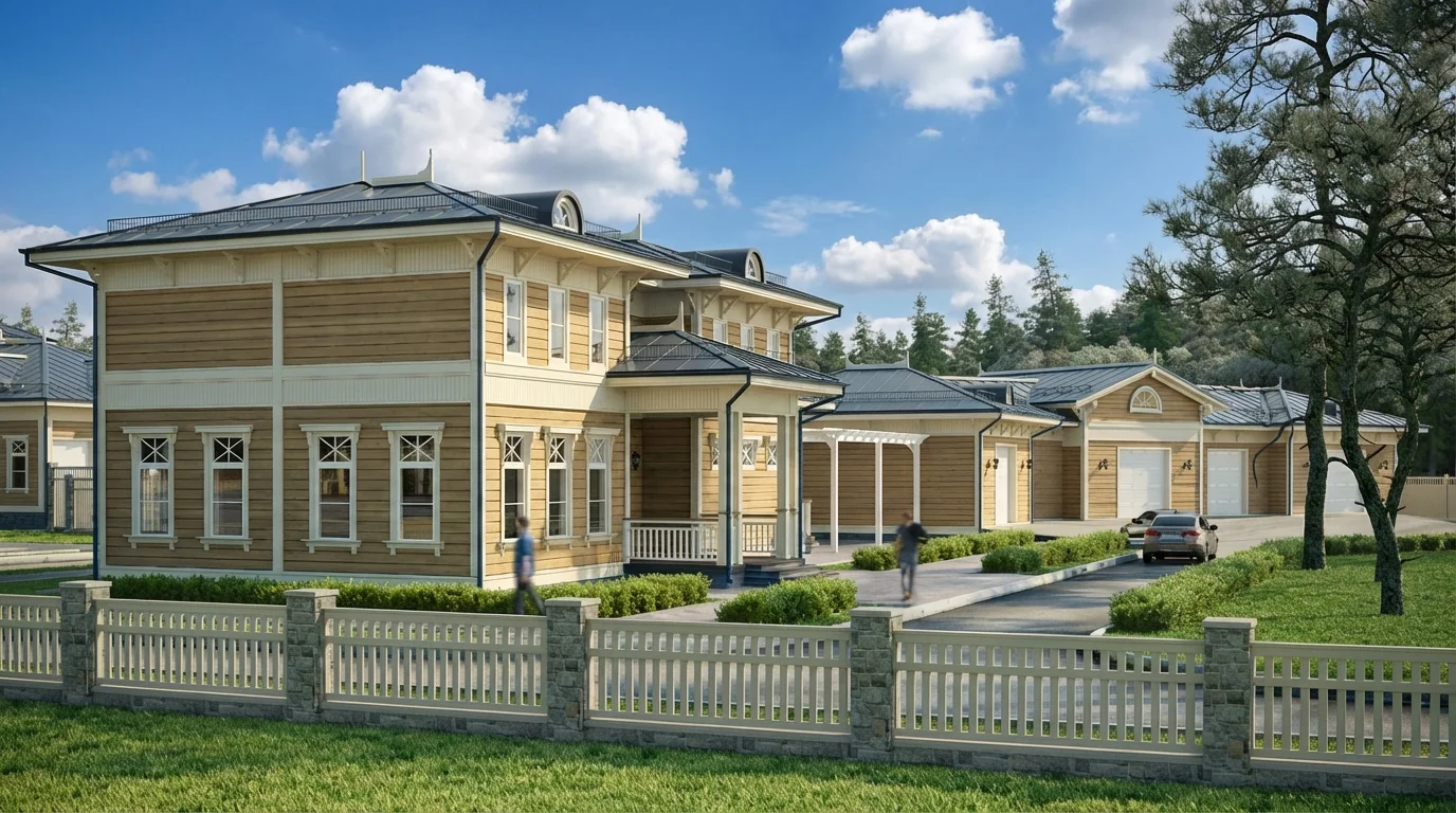 Здание эксплуатационных слу