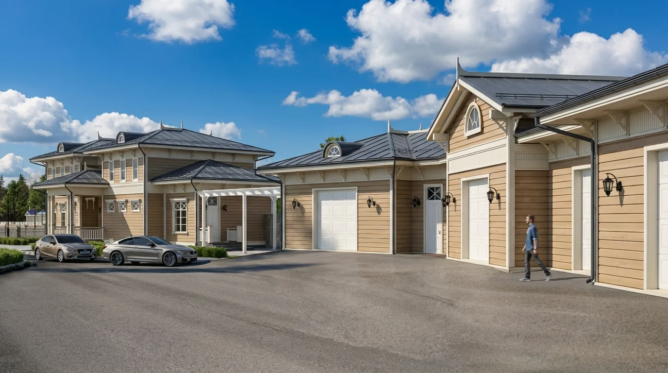 Здание эксплуатационных слу