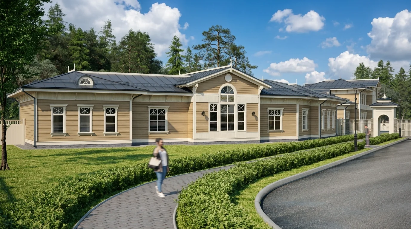 Здание эксплуатационных слу