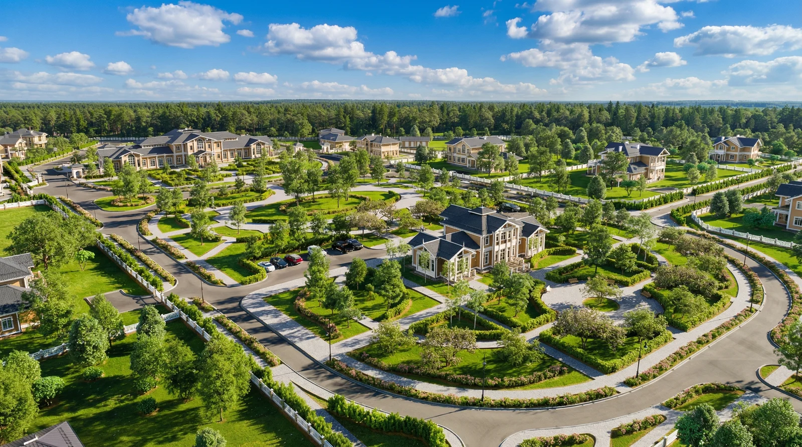 Коттеджный поселок - Усадьб