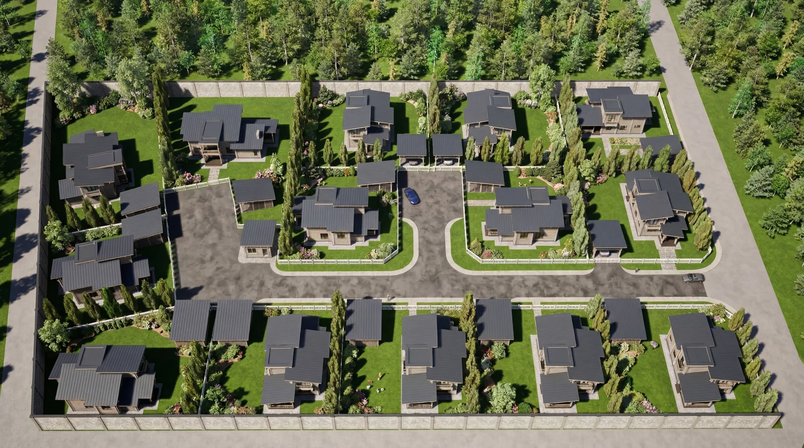 Коттеджный поселок - Лапино