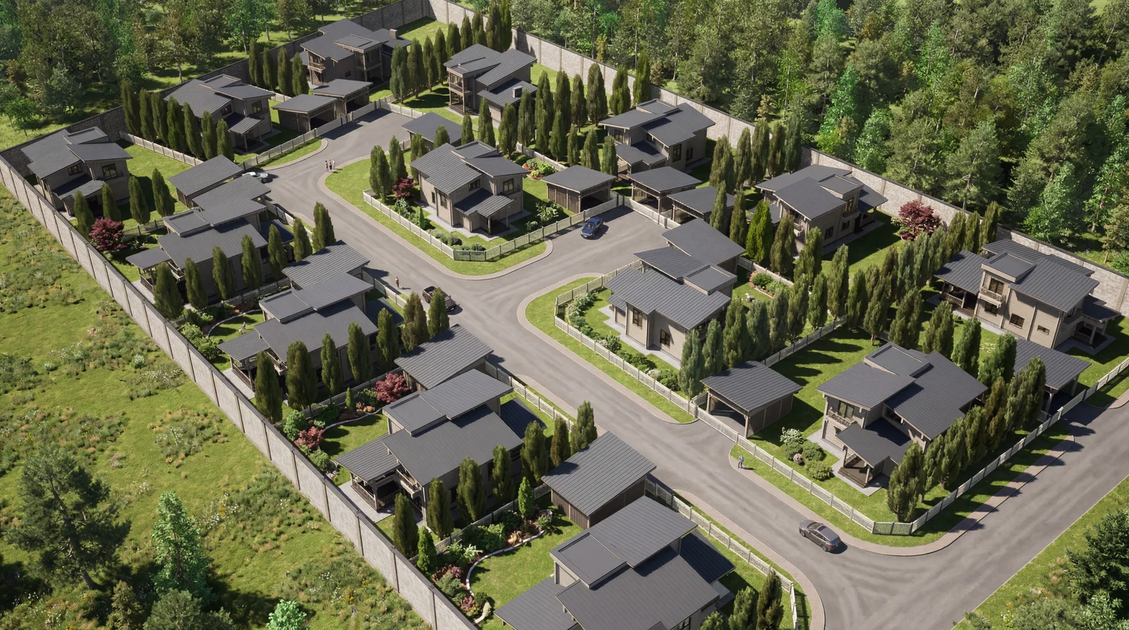 Коттеджный поселок - Лапино